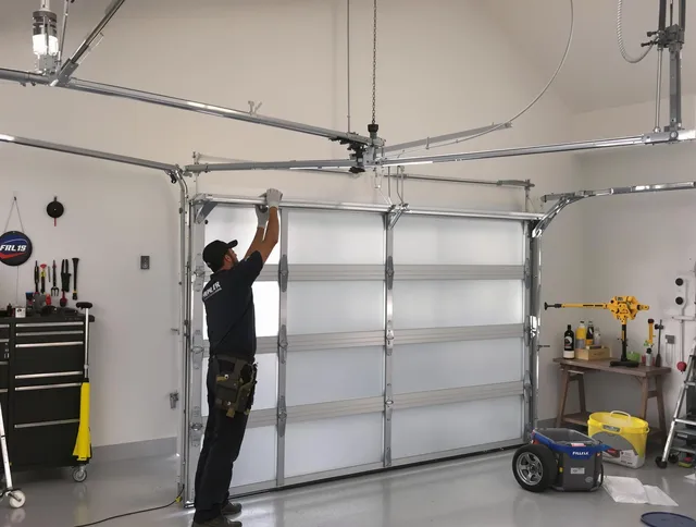 Gastonia Garage Door Repair certified team performing precision garage door installation in Gastonia