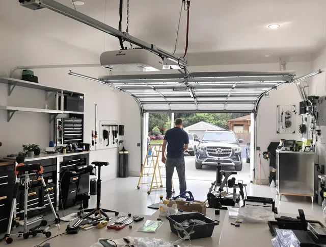 Garage door opener installation by Gastonia Garage Door Repair in Gastonia