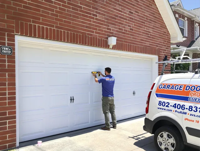 Local garage door repair service by Gastonia Garage Door Repair in Gastonia