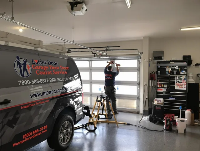 Gastonia Garage Door Repair team performing same-day garage door repair in Gastonia